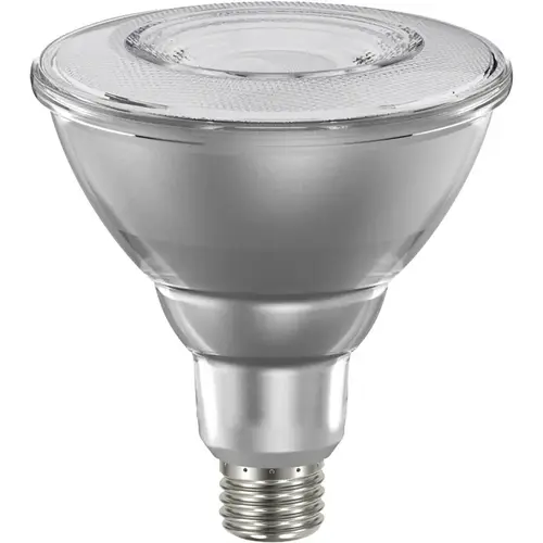 Sylvania 40900 Natural LED Bulb, Spotlight, PAR38 Lamp, E26 Lamp Base, Dimmable, Clear, Daylight Light