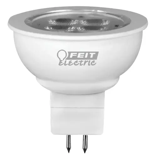 Feit Electric BPLVBAB/830CA-XCP6 LED Bulb, Track/Recessed, MR16 Lamp, 20 W Equivalent, GU5.3 Lamp Base, Clear - pack of 6