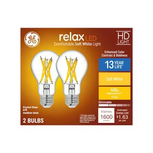 GE 93129473 GE 13W SWCLR A19 Bulb
