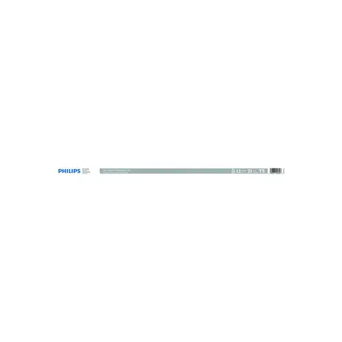 Philips 546499-XCP12 Fluorescent Tube Light Bulb 13 W T5 0.63" D X 21" L Cool White Linear 4100 K - pack of 12