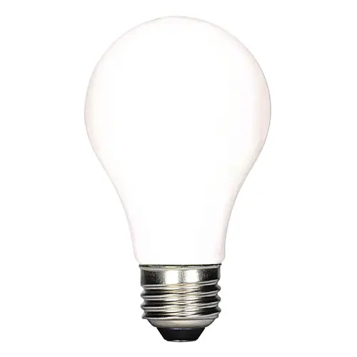 Satco S21714 Filament LED Bulb . A19 E26 (Medium) Warm White 60 W Frosted