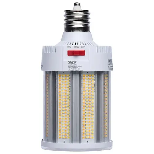 Satco S23134 SATCO LED Corncob Bulb, Ex39 Base, 3 CCT Selectable, 120-277v, 80/115/150 Watt