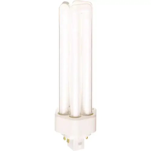 Satco S8355 168-Watt Equivalent T4 GX24q-4 Base CFL Light Bulb, Neutral White