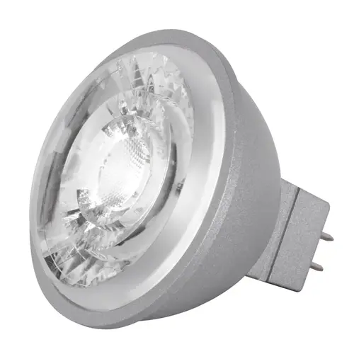 Satco S8635 LED Bulb MR16 Bi Pin (GU5.3) Warm White 75 Watt Equivalence Clear