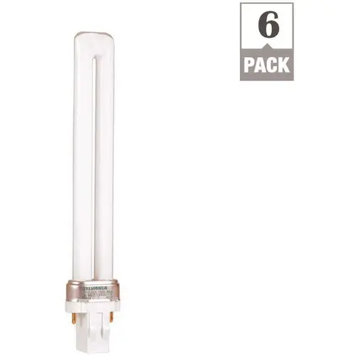 Sylvania 20403 60-Watt Equivalent T12 Energy Saving Decorative CFL Light Bulb Cool White