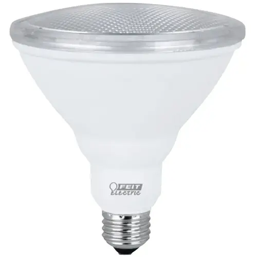 Feit Electric PAR387585010KL2 D/2 LED Lamp, Flood/Spotlight, PAR38 Lamp, E26 Lamp Base, 5000 K Color Temp Pair Clear