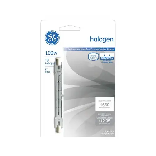 GE 19378-XCP5 Halogen Bulb Edison 150 W T3 Specialty 2,400 lm White Clear - pack of 5