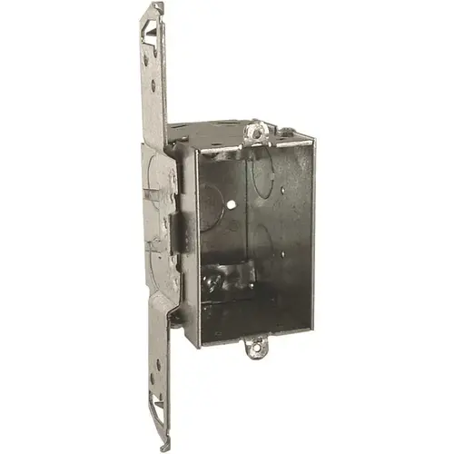 RACO 564 3 in. x 2 in. Gangable Switch Electrical Box with NMSC Clamps and Bracket Gray