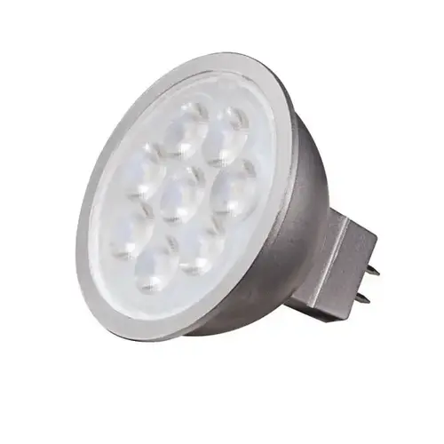 Satco S9496 50W Equivalent Warm White MR16 GU5.3 Dimmable LED Floodlight Light Bulb