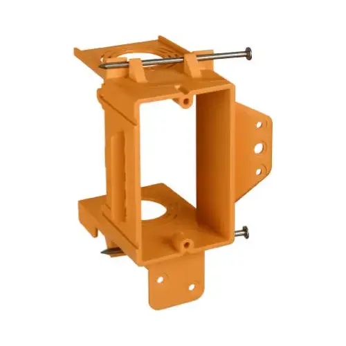 Carlon SC100A 1-Gang 2-8/25 In. x 3-73/100 In. Low Voltage Box Orange
