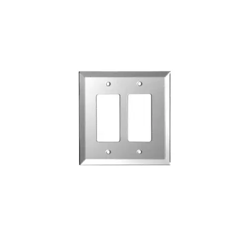 CRL GMP13G Gray Double Designer Glass Mirror Plate