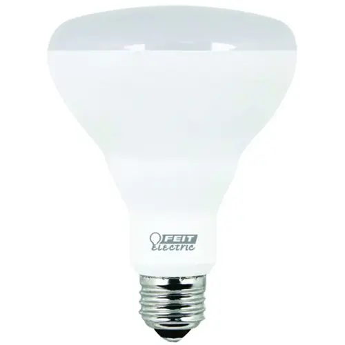 Feit Electric BR30DM10KLED6 LED Lamp, Flood/Spotlight, BR30 Lamp, 65 W Equivalent, E26 Lamp Base, Dimmable Clear - pack of 6