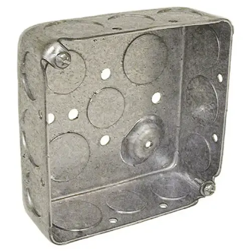 Orbit 10241138 Switch Box Steel 4" Square 1-1/2" Deep