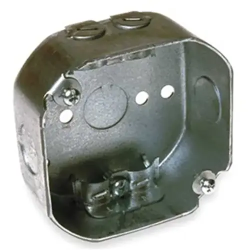 Orbit 10241219 Switch Box Steel 4" Octagon 1-1/2" Deep with Clamp