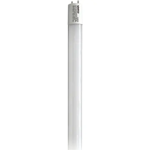 Satco S39915 32W Equivalent 48 In. Cool White T8 Medium Bi-Pin Ballast Bypass DLC Listed LED Tube Light Bulb