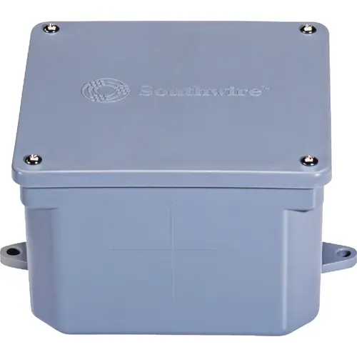 Southwire 1225TZ 6 In. x 6 In. x 4 In. PVC Junction Box
