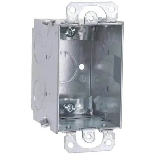 Southwire G602-NOR-UPC Switch Box New and Old Work Rectangle Steel Metallic