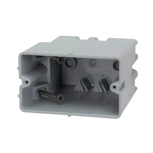 Southwire MSBHZ Smart Box 1-Gang Horizontal Adjustable Depth Device Box Gray