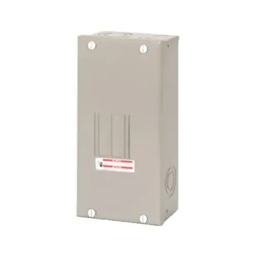 Eaton CH2L70FP Load Center, Indoor, Flush-Mount, 2-Circuit, 70-Amp Main Lug