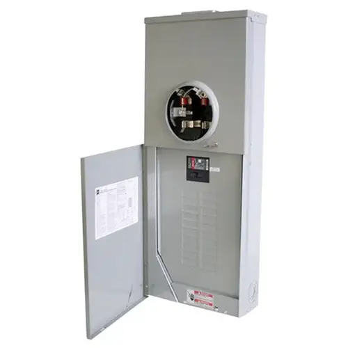 Eaton MB816B200BTSV Load Center, 16 -Pole, 200 A, 8 -Space, NEMA 3R Enclosure, Surface Mounting Silver