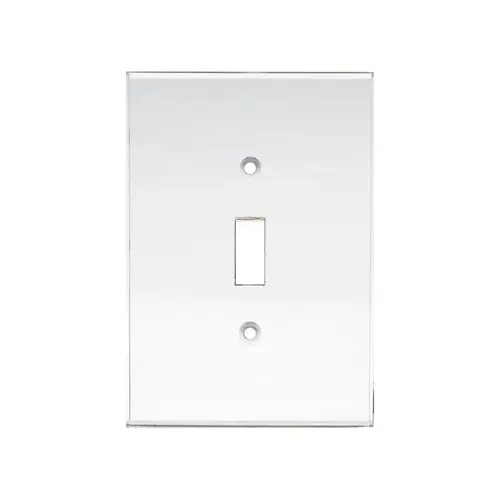 FHC AMP101 Clear Single Toggle Switch Acrylic Mirror Plates