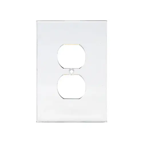 FHC AMP103 Clear Single Duplex Plug Acrylic Mirror Plates