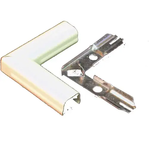 Legrand V5744S-2 V500/700 2-Gang 2-1/4 in. Dia 1 KO Surface Raceway Device Box Ivory