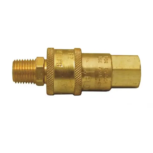 MEC ME-GMC4 Quick Connector 1/4 in. Male NPT x 3/8 in. Female NPT