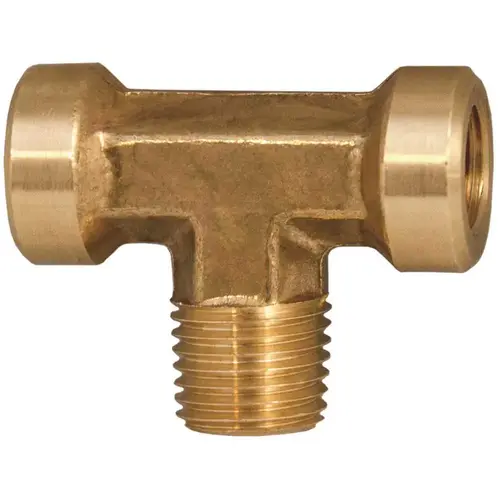 MEC ME1700B 1/4 in. Inverted Flare Tee Block, No Check Valve