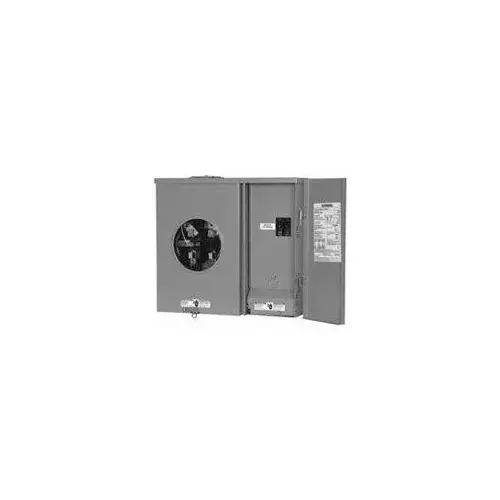 Siemens MM0202B1200RJB Meter Socket, 1 -Phase, 120/240 V, NEMA 3R Enclosure, Semi-Flush, Surface Mounting Painted