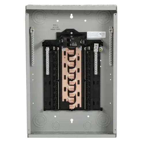 Siemens PN2020B1100C PN Assembled Load Center, 100 A, 20 -Space, 20 -Circuit, Main Breaker, Plug-On Neutral, Gray
