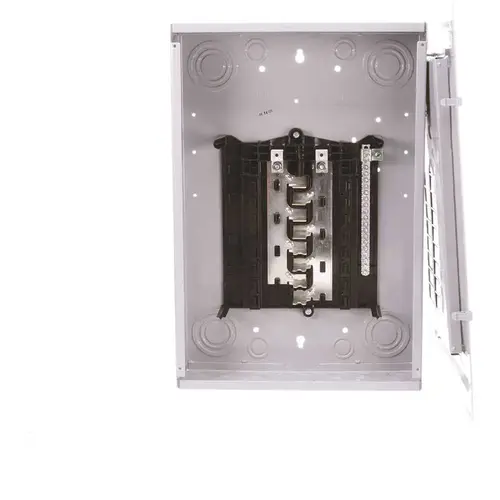 Siemens S1624L1125 ES Series 125 Amp 16-Space 24-Circuit Main Lug Indoor Load Center Gray