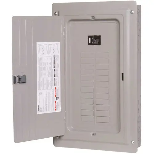 Siemens SN2424B1125 SN Series 125 Amp 24-Space 24-Circuit Main Breaker Plug-On Neutral Load Center Indoor