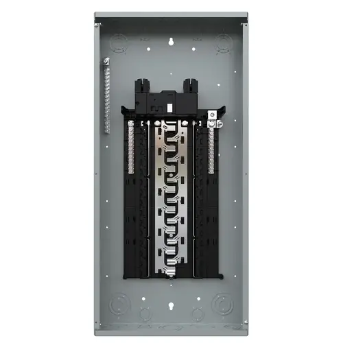 Siemens SN3030B1150 SN Assembled Load Center, 150 A, 30 -Space, 30 -Circuit, Main Breaker, Plug-On Neutral, Gray
