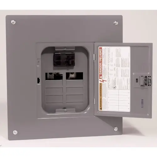 Square D HOM816M100PC Homeline 100A 8-Space 16-Circuit Indoor Main Breaker Plug-on Neutral Load Center