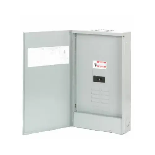Eaton BRP08B200RF 200 Amp 16-Circuit Outdoor Main Breaker Plug-On Neutral Load Center with Flush Cover