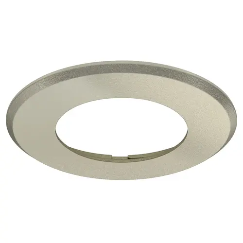 Hafele 833.72.170 Recess Mounted Housing Trim Ring, for Loox LED 2025/2026 round round, Matt nickel matt, Nickel plated