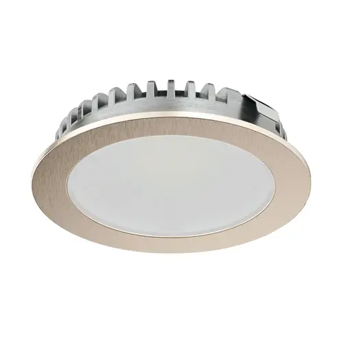 Hafele 833.72.548 Recess Mounted Downlight, Hafele Loox5 LED 2094, 12 V 66 lm/W 165 lm Aluminum, cool white 5000 K, stainless steel coloured, nickel plated, energy efficiency class G
