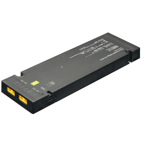 Hafele 833.72.934 Driver, Hafele Loox5 4-Port Series 12 V 190 x 60 x 16 mm 7 1/2" 40 W 2 3/8" With switching function, 40 W Black