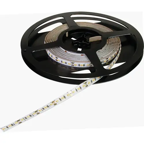 Hafele 833.74.430 LED Strip Light, Hafele Loox5 LED 2087, 12 V, Multi-white, 2-wire, (5/16") 8 mm 5 m 2 x 120 LEDs/m, 9.6 W/m, 5 m White