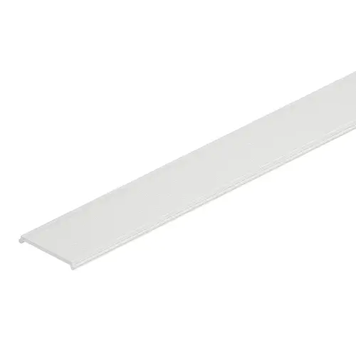 Hafele 833.74.780 Cover for Extrusions, For aluminum profiles, Hafele Loox, plastic For clamp fixing With legs For profiles 1190, 1191, 2190, 2191, 5111, Frosted, with legs frosted