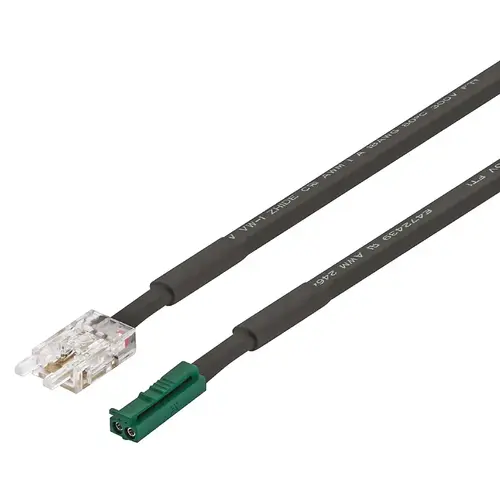 Hafele 833.75.764 Lead, For Hafele Loox5 Led Strip Light 24 V, 8 Mm, Cob 2-Pin (Monochrome Or Multi-White 2-Wire Technology) 2,000.00 mm 5 A, 18 AWG, 2000 mm
