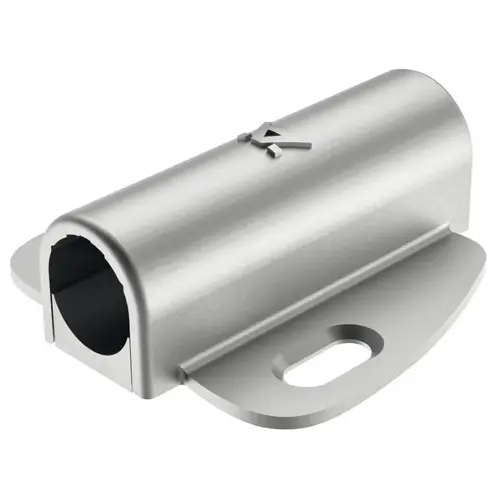 Hafele 833.89.090 Switch Housing, Loox, for Surface Mounting 48 x 45 x 17 mm 1 7/8" For switch diameter 12 mm, Version: for switch diameter 12 mm, silver colored Silver colored