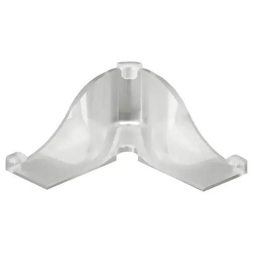 Hafele 833.89.308 Strip Corner Ramp, LED Plastic, clear transparent
