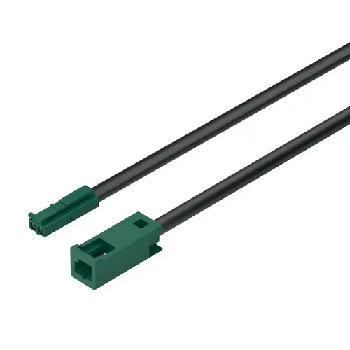 Hafele 833.95.719 Extension lead, Hafele Loox5 monochrome, 24 V, 18 AWG 19 11/16" for Loox5 monochrome lights and other 2-wire devices and distributors, Length: (19 11/16") 500 mm