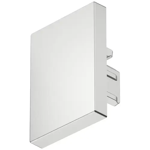 Hafele 833.95.780 end cap, For Hafele Loox5 profile 2103 Plastic, Plastic, silver colored Silver colored