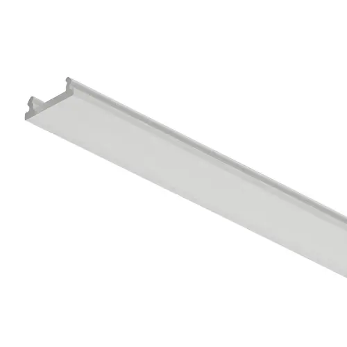 Hafele 833.95.986 Diffuser, Hafele Loox5 for profiles 1103/1105/1106/2102/2103/2104 2,300.00 mm 70 - 80 % Width: (7/16") 11 mm, Length: 2300 mm, white opal opal white