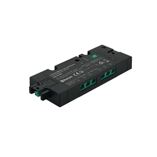 Hafele 850.00.043 Distributor, Hafele Connect Mesh, 6-way, with switching function with programmable switching input, Voltage 24 V, max. connected wattage 90 W Black
