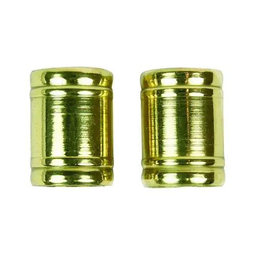 Jandorf 60144 Lamp Coupling, Brass Pair Gold