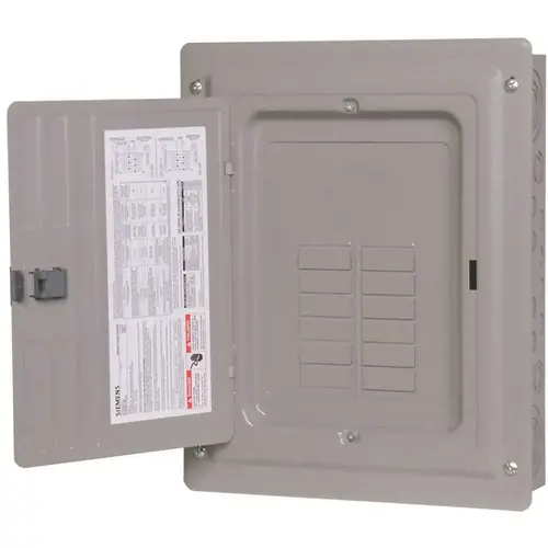 Siemens PN1224L1125C PN Series 125 Amp 12-Space 24-Circuit Main Lug Plug-On Neutral Load Center Indoor with Copper Bus